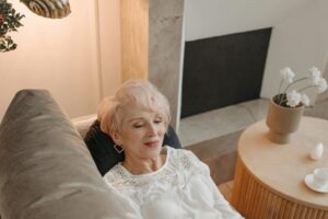 Woman relaxed in Hypnosis